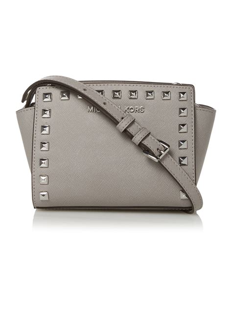 michael kors grey cross body bag|michael kors black crossbody bag.